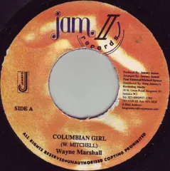 ジャマイカ7” Wayne Marshall Columbian Girl NONE Jam II Records /00080