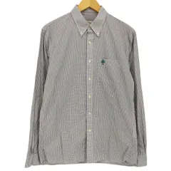 ブルックスブラザーズレッドフリース BROOKS BROTHERS REDFLEECE ワンポイント ボタンダウン チェックシャツ メンズ import：M 