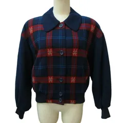 クリスチャンディオール Christian Dior SPORTS チェックブルゾン 中綿 キルティング ジャケット S マルチカラー 0229のサムネイル