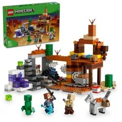 レゴ(LEGO) マインクラフト 荒野の廃坑 おもちゃ 玩具 誕生日 プレゼント ブロック 男の子 女の子 子供 8歳 9歳 10歳 小学生 マイクラ Minecraft グッズ ゲーム 21263