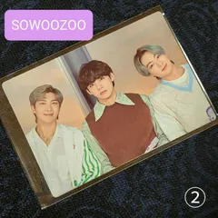 BTS SOWOOZOO ミニフォト ユニット(RM/V/JUNG KOOK)②