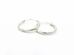 送料無料 シルバー925 ツイストフープピアス シルバーピアス 18mm 1ペア フープ シンプル 普段使い デイリー 両耳売り おしゃれ かわいい カーブ ラウンド ねじり silver925 無くなり次第終了 在庫処分 廃番予定商品 (1) メール便