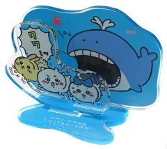 【中古】アクリルスタンド・アクリルパネル 集合(クジラ) レイヤーアクリルスタンド 「ちいかわ 水族館 第二弾」