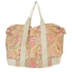 【CathKidston】ポーチ付き 折り畳み 旅行かばん 花柄ボストンバッグ
