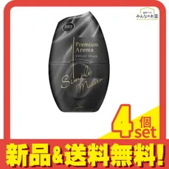 お部屋の消臭力 Premium Aroma ベルベットムスク 400mL 4個セット まとめ売り