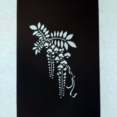 切り絵 藤の花 - メルカリ