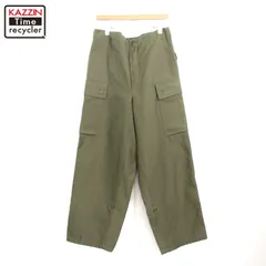 タ*シ様 50s オランダ軍 ダブルフェイス カーゴパンツ 82x80 W31～ 50s Dutch Army Double Face Field Pants オランダ軍 ダブル