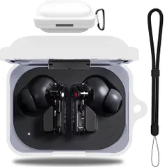 新品 For Nothing Ear (a) ケース カバー【HNWEIWEI】 用 ケース シリコン収納ケース 便利 カラビナ付 旅行 軽量 保護カバー キズ防止 防塵 防震 軽量小型 装着充電可能 保護ケース 收納 ケース Nothing Ear (a)