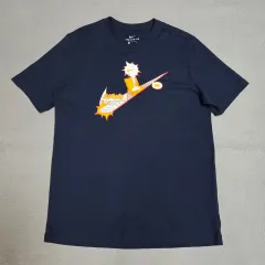 95 100 Nike(ナイキ） カートゥーン グラフィック ショートスリーブ ショートスリーブラウンド t シャツ L