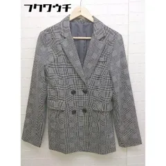 ◇ ems excite エムズエキサイト チェック 長袖 ジャケット サイズM グレー系 レディース 【中古】 【1103240004483】