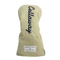 CALLAWAY キャロウェイ  ヘッドカバー  ベージュ系 DR [240101448471] ゴルフウェア ストスト