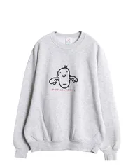 【お得なクーポン配布中!】 90s USA製 アート イラスト 刺繍 スウェット メンズ XL / オールド トレーナー 裏起毛 キャラクター メッセージ 大きいサイズ クルーネック