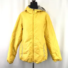 UNIQLO【ユニクロ】リバーシブルジャンパー【レディースM/グレー×黄/gray×yellow】アウター/Jacket/Jumper◆BJ088-e-1yn