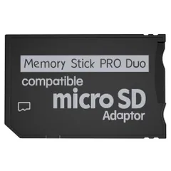 【緊急入荷】MagicGate Duo Card PRO Stick Stick PSP PSP Memory Memory Camera to MicroSD for Handycam Adapter Iesooy