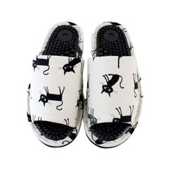 【新品】 [キャットランド] 健康スリッパ 日本製 猫 健康サンダル ヘルススリッパ (アイボリー) 1