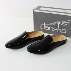 極美品 ダンスコ dansko Lexie Black Patent 40｜ブラック パテント レザー スリッポン ローファー エナメル 25-25.5cm【2400014562408】のサムネイル