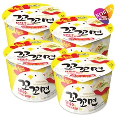 パルド ココ麺 カップ 105g 4個セット / 韓国ラーメン 八道 Paldo コッコ麺 王CUP ココメン
