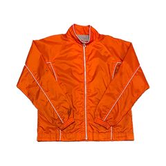 90s レーシングジャケット ジャンパー オレンジ ガルフ アウター クラシック レーシング レザー ジャケット 車