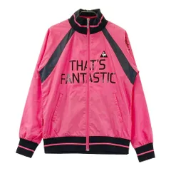 サイズ：M LE COQ GOLF ルコックゴルフ  裏メッシュ ナイロン ジャケット  ピンク系 [240101428862] ゴルフウェア レディース ストスト