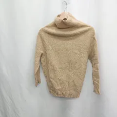 ◇ ⊇ IENA イエナ ウール100% 長袖 タートルニット サイズ ベージュ系 レディース E  【1505220014268】