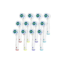 Dealswin ブラウン オーラルB 電動歯ブラシ 用の 互換 替えブラシ マルチアクションブラシ braun oral b 用の 替えブラシ EB50 替え歯 歯垢除去 家庭用 12本入 1