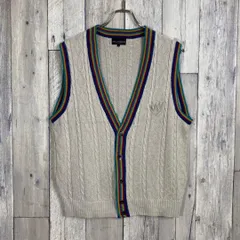 Mr.JUNKO GOLF ミスタージュンコ ゴルフ ウェア ニット ベスト L