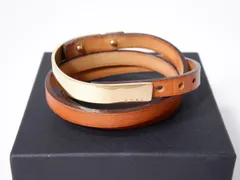 L'Appartementアパルトモン☆Ursulユアソル☆レザーバングル URSULユアソル L'Appartementアパルトモン購入URSUL Bracelet