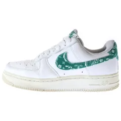 NIKE (ナイキ) AIR FORCE 1 LOW 07 Essential Green Paisley エアフォース1 エッセンシャル ペイズリー ローカットスニーカー ホワイト/グリーン US6.5/23.5cm DH4406-102