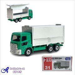 タカラトミー トミカ No.31 ＵＤトラックス クオン トミカシリーズ ミニカー 日本車 トラック  緑 シルバー 3歳以上 モデルカー