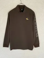 サイズS【未使用】1PIU1UGUALE3 GOLF ロゴモックネックニット 未使用】1PIU1UGUALE3 GOLF ロゴモックネックニット 3