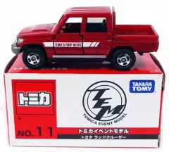 【中古】トミカ 1/71 トヨタ ランドクルーザー(レッド) 「トミカ イベントモデル No.11」