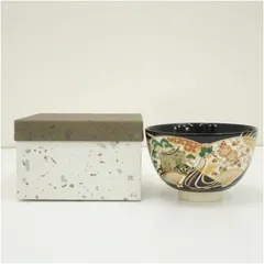 九谷焼　吉田勝山作　色絵金彩　抹茶碗　共箱　C　5440 2025年最新】色絵金彩抹茶碗の人気アイテム - メルカリ