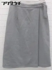 ◇ NATURAL BEAUTY BASIC ナチュラルビューティーベーシック 膝下丈 スカート サイズS グレー レディース 【中古】 【1102240001478】