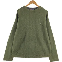 古着 ラルフローレン Ralph Lauren CHAPS チャップス コットンニットセーター メンズXL相当/eaa472745