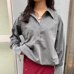 DURAS 襟ドロストオーバーシャツのサムネイル