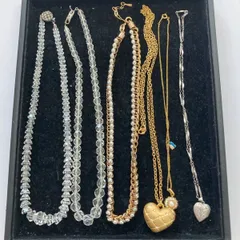 イミテーションアクセサリー　ネックレス6点まとめ売り