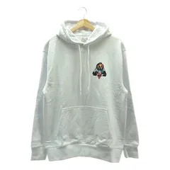 【美品】  PALACE SKATEBOARDS / パレススケートボーズ | 2018SS | SANS FERG HOOD スウェットパーカー | M | ホワイト | メンズ