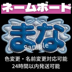 【真中まな】FRUITS ZIPPER　ぷっくりネームボード　文字パネル　ライブ　うちわ文字