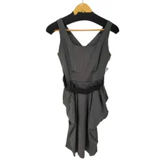 ユーズドフルギ USED古着 {{scot club}} ベルト付きデザインワンピース レディース JPN：9号 