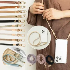 スマホショルダー スマホケース 透明 iphone15ケース 15pro 14 14pro se3ケース ショルダー ストラップ付き 大人可愛い かわいい おしゃれ シンプル 携帯クリアケース ストラップ付き 首かけ 全機種対応 肩掛け アイフォンケース 紐付