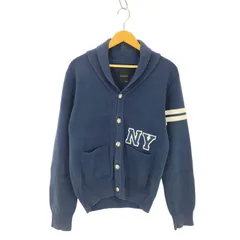 シップスジェットブルー SHIPS JET BLUE NYロゴ メタルボタン カーディガン メンズ JPN：L のサムネイル