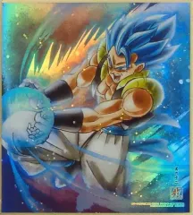 【中古】食玩 雑貨 12.超サイヤ人ゴッド超サイヤ人 ゴジータ(メタリックVer.) 「ドラゴンボール 色紙ART7」