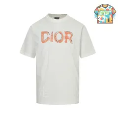 【今日WTO】Dior 25ss 手描き文字プリント T シャツ-HD82