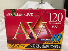 未使用 Victor・JVC VHSテープ 10本入り