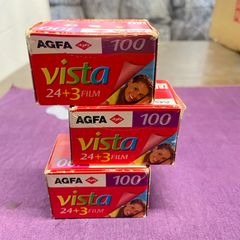 【３個まとめ】AGFA VISTA 100 カメラフィルム　24+3　FILM　アグファ