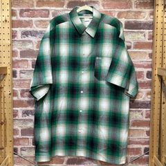 Cal Top キャルトップ OMBRE CHECK S/S SHIRTS Green/White ⑤ XL 希望小売価格￥10,780-（税込）__