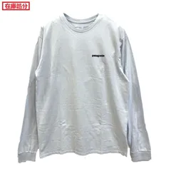 【 在庫処分！最終SALE！】【 即納 】  パタゴニア ◆ メンズ ロングスリーブ P-6ロゴ レスポンシビリティー Tシャツ （ White ） | PATAGONIA L/S P6 Logo ResponsibiliTee