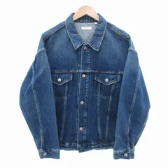 B&Y ユナイテッドアローズ BEAUTY&YOUTH ビューティー&ユース ドロップショルダー デニムジャケット Gジャン インディゴブルー 1225-104-8119 /HO△ 0312のサムネイル