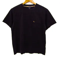 相談中バーバリー　ロゴ入り　Tシャツ　黒　ブラック　ノバチェック　ｓ Supreme×BURBERRY 22SS Burberry Box Logo Teeバーバリー