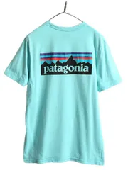 【お得なクーポン配布中!】 パタゴニア ポケット付き プリント 半袖 Tシャツ L アウトドア ボックスロゴ